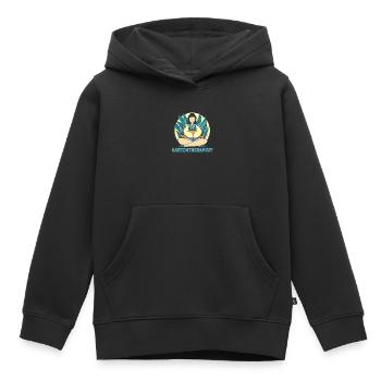 Hobbygärtner Garten - Kinder Premium Organic Hoodie - Schwarz - Vorne - AI Model Kid Male (0cm)