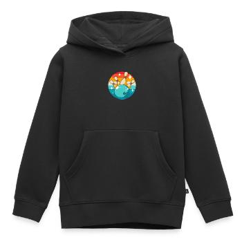 Bowling Bowlen Bowler - Kinder Premium Organic Hoodie - Schwarz - Vorne - AI Model Kid Male (0cm)