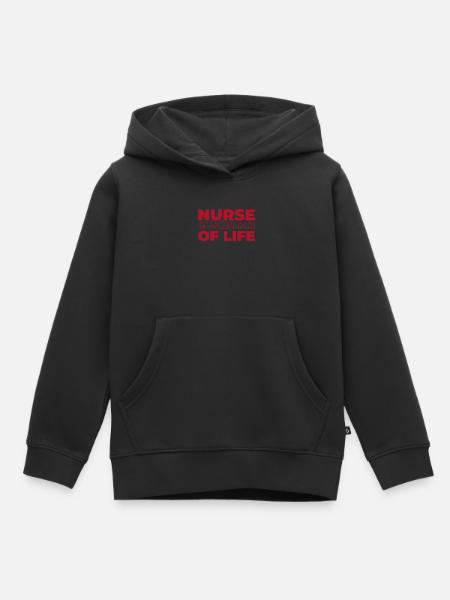 Krankenschwester - Kinder Premium Organic Hoodie - Schwarz