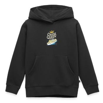 Kreuzfahrt - Kinder Premium Organic Hoodie - Schwarz - Vorne - AI Model Kid Male (0cm)