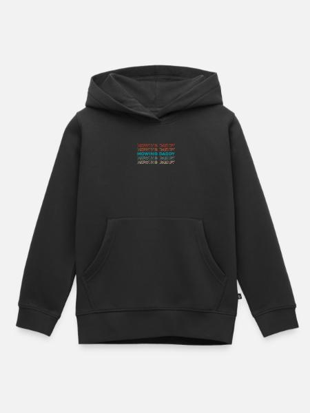 Rasenmäher Mähen - Kinder Premium Organic Hoodie - Schwarz