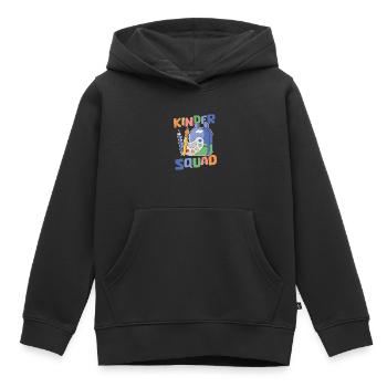 Enseignant du primaire Cadre des enseignants du primaire - Sweat Premium à capuche enfant bio - noir - Devant - AI Model Kid Male (0cm)
