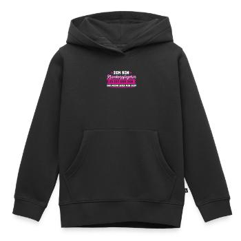 Krankenpflegerin Pflegedienst Krankenschwester - Kinder Premium Organic Hoodie - Schwarz - Vorne - AI Model Kid Male (0cm)