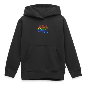 Gay Pride Gay Pride Gift - Kids Premium Organic Hoodie - black - Front - AI Model Kid Male (0cm)
