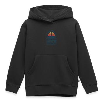 Kapitän Kapitäne Bootfahren Geschenk - Kinder Premium Organic Hoodie - Schwarz - Vorne - AI Model Kid Male (0cm)