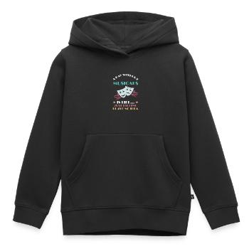 Theater Broadway-Musical Geschenk - Kinder Premium Organic Hoodie - Schwarz - Vorne - AI Model Kid Male (0cm)