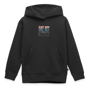 anniversaire maillots de bain déclaration dictons drôles - Sweat Premium à capuche enfant bio - noir - Devant - AI Model Kid Male (0cm)
