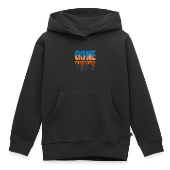 et Free WiFi Analyst Computer Freak Fingers Happy - Sweat Premium à capuche enfant bio - noir - Devant - AI Model Kid Male (0cm)