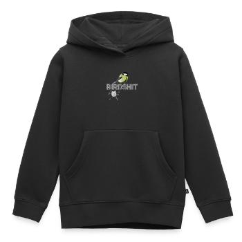 #Birdshit Großartig - Kinder Premium Organic Hoodie - Schwarz - Vorne - AI Model Kid Male (0cm)