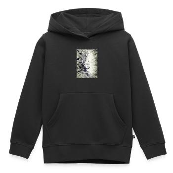 Orang-Utan - Kinder Premium Organic Hoodie - Schwarz - Vorne - AI Model Kid Male (0cm)