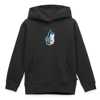 hades Citation Best-sellers graphiques - Sweat Premium à capuche enfant bio - noir - Devant - AI Model Kid Male (0cm)