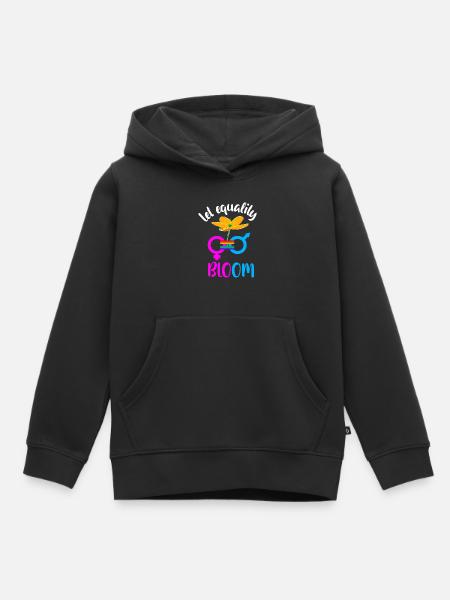 Gleichberechtigung - Kinder Premium Organic Hoodie - Schwarz