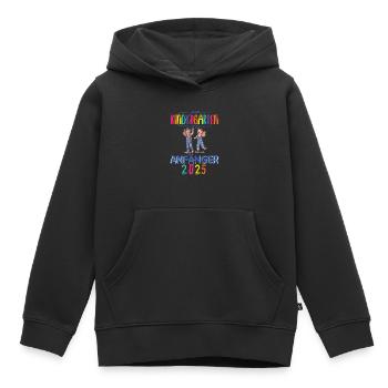Kindergarten Anfänger 2025 Kita Kiga Hort Kinder - Kinder Premium Organic Hoodie - Schwarz - Vorne - AI Model Kid Male (0cm)