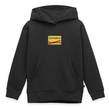 Grundschulabschluss Gymnasium Gymi - Kinder Premium Organic Hoodie - Schwarz - Vorne - AI Model Kid Male (0cm)
