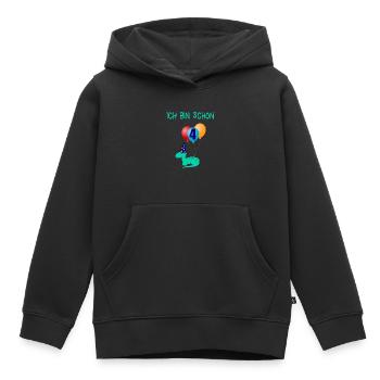 Kindergeburtstag - Kinder Premium Organic Hoodie - Schwarz - Vorne - AI Model Kid Male (0cm)