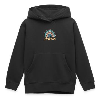 Actress Design For Acting Fans - Kids Premium Organic Hoodie - black - Front - AI Model Kid Male (0cm)