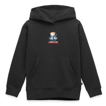 Kajakfahren, Kajakfahren, Paddeln, Paddeln - Kinder Premium Organic Hoodie - Schwarz - Vorne - AI Model Kid Male (0cm)