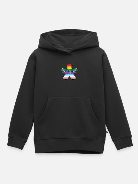 blockedTitle - Kinder Premium Organic Hoodie - Schwarz