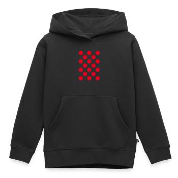 Montagne maillot - Sweat Premium à capuche enfant bio - noir - Devant - AI Model Kid Male (0cm)