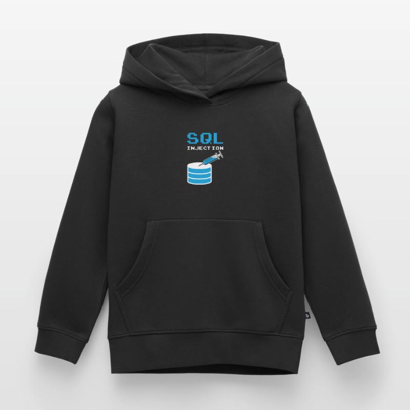 SQL Injection For SQL database admins Kids Premium Organic Hoodie