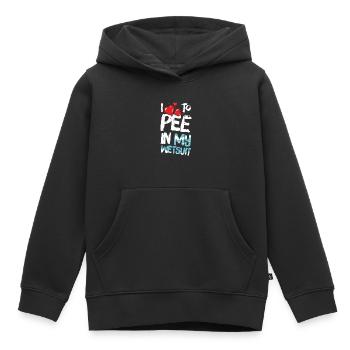 Plongée sous-marine Diver Diver - Sweat Premium à capuche enfant bio - noir - Devant - AI Model Kid Male (0cm)