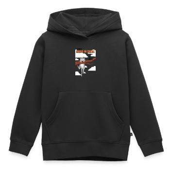 Hang in there 04 - Kinder Premium Organic Hoodie - Schwarz - Vorne - AI Model Kid Male (0cm)
