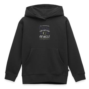 Cadeau Gamer Glitch Analyst Crypter le code de piratage - Sweat Premium à capuche enfant bio - noir - Devant - AI Model Kid Male (0cm)