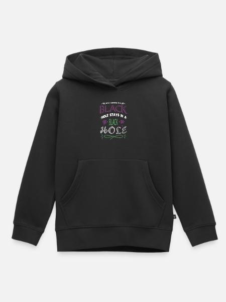 christmas celestial astrology conspiracy - Kinder Premium Organic Hoodie - Schwarz