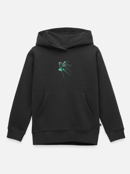 MONSTRUMMS Nr.8 - Kinder Premium Organic Hoodie - Schwarz