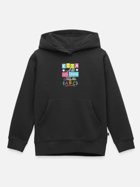 Kita Abgänger 2026 - Kinder Premium Organic Hoodie - Schwarz