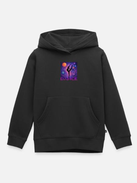 Tanzen - Kinder Premium Organic Hoodie - Schwarz