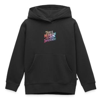 Pilz Pilze Funghi Champignon - Kinder Premium Organic Hoodie - Schwarz - Vorne - AI Model Kid Male (0cm)