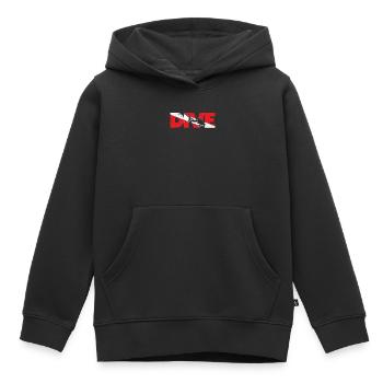 Pavillon de plongée Plongée Plongée - Sweat Premium à capuche enfant bio - noir - Devant - AI Model Kid Male (0cm)