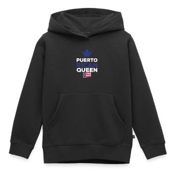 Puerto Rico - Kinder Premium Organic Hoodie - Schwarz - Vorne - AI Model Kid Male (0cm)