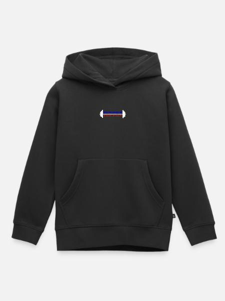 Ignorez la douleur - Sweat Premium à capuche enfant bio - noir