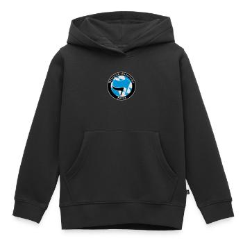 Königlich Bayerische Antifa - Kinder Premium Organic Hoodie - Schwarz - Vorne - AI Model Kid Male (0cm)