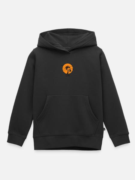 Chill - Kinder Premium Organic Hoodie - Schwarz