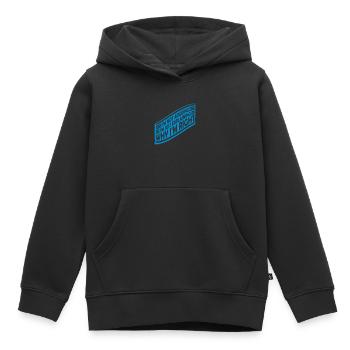 I m not arguing - Kids Premium Organic Hoodie - black - Front - AI Model Kid Male (0cm)