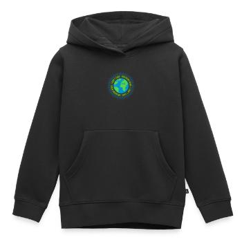 Breaking news don t - Kinder Premium Organic Hoodie - Schwarz - Vorne - AI Model Kid Male (0cm)