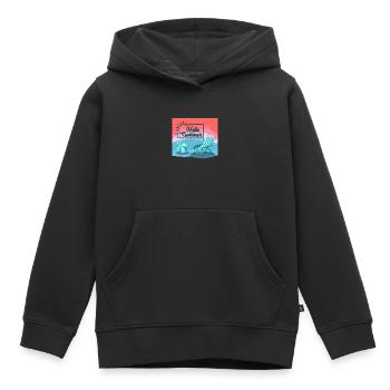 Hallo Sommer, Hallo Sommer - Kinder Premium Organic Hoodie - Schwarz - Vorne - AI Model Kid Male (0cm)
