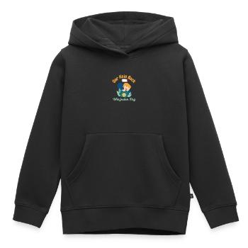 Gar Kein Bock Wie jeden Tag Spruch Fun - Kinder Premium Organic Hoodie - Schwarz - Vorne - AI Model Kid Male (0cm)