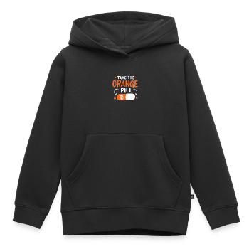 Handel mit Kryptowährungen - Kinder Premium Organic Hoodie - Schwarz - Vorne - AI Model Kid Male (0cm)