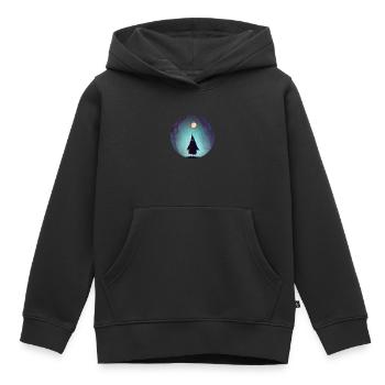 Cauchemar 2 - Sweat Premium à capuche enfant bio - noir - Devant - AI Model Kid Male (0cm)