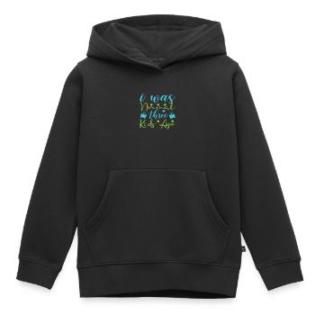 mummy - Kids Premium Organic Hoodie - black - Front - AI Model Kid Male (0cm)