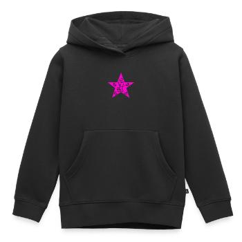 Bébé - Sweat Premium à capuche enfant bio - noir - Devant - AI Model Kid Male (0cm)