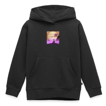 JD Star Artwork No.6 - Kinder Premium Organic Hoodie - Schwarz - Vorne - AI Model Kid Male (0cm)