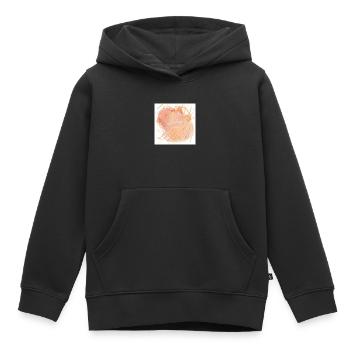 du bist wunderbar - Kinder Premium Organic Hoodie - Schwarz - Vorne - AI Model Kid Male (0cm)