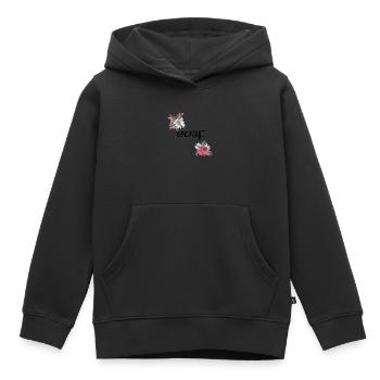 Personalisierter Junggesellenabschied - Kinder Premium Organic Hoodie - Schwarz - Vorne - AI Model Kid Male (0cm)