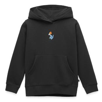 TUPANDACTYLUS - Kinder Premium Organic Hoodie - Schwarz - Vorne - AI Model Kid Male (0cm)