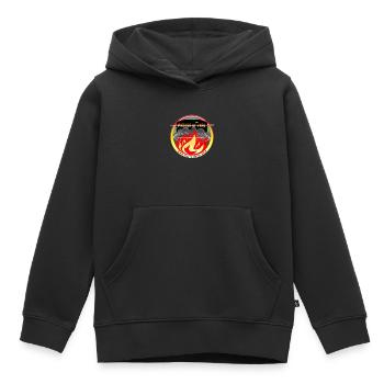 Master of fire - Kinder Premium Organic Hoodie - Schwarz - Vorne - AI Model Kid Male (0cm)